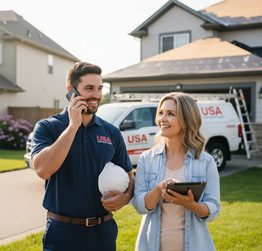 USA Roof Repair Experts customer support in Prospect